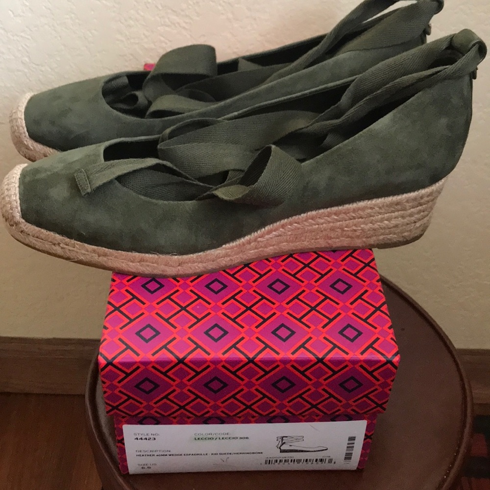 Tory Burch wedge sandals